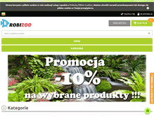 Tablet Screenshot of ogrody.robizoo.pl